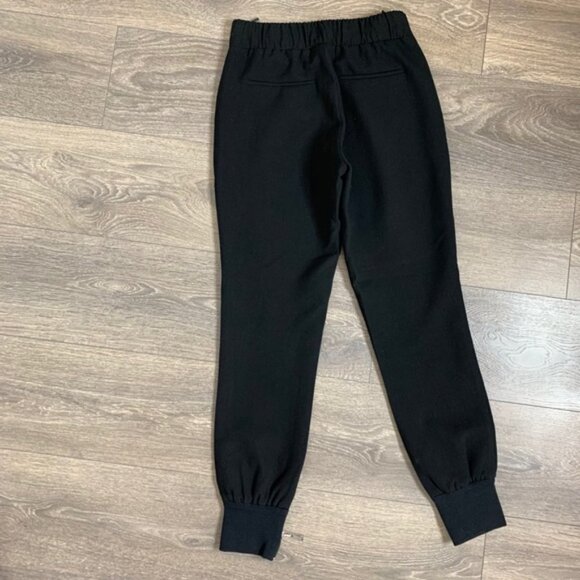 Aritzia Babaton Finch Pants Trouser Jogger Cuff Skinny Leg Zipper Ankle black XS - Picture 12 of 14